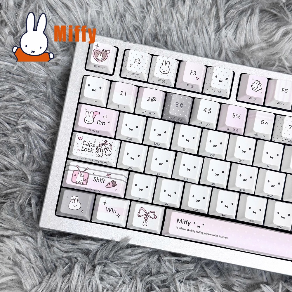 Kawaii Miffy Mechanical Keyboa - đánh giá và giá Gaming Keyboard Mechanical
