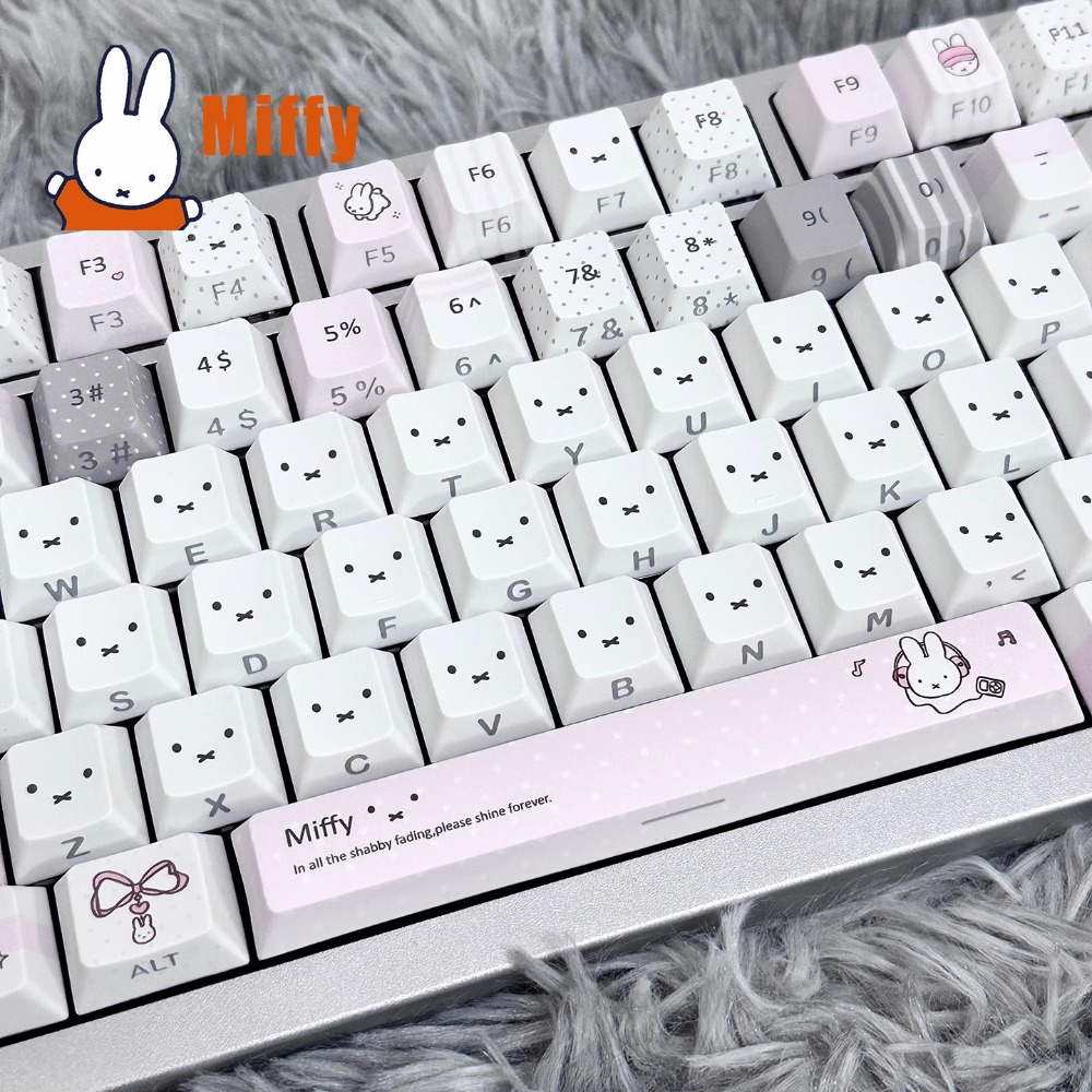 Kawaii Miffy Mechanical Keyboa - đánh giá và giá Gaming Keyboard Mechanical