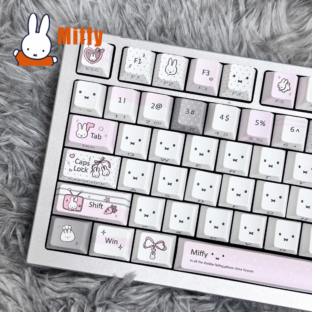Kawaii Miffy Mechanical Keyboa - đánh giá và giá Gaming Keyboard Mechanical
