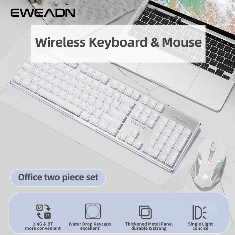 EWEADN V3 wireless Silent Offi - đánh giá và giá Gaming Keyboard And Mouse Wireless