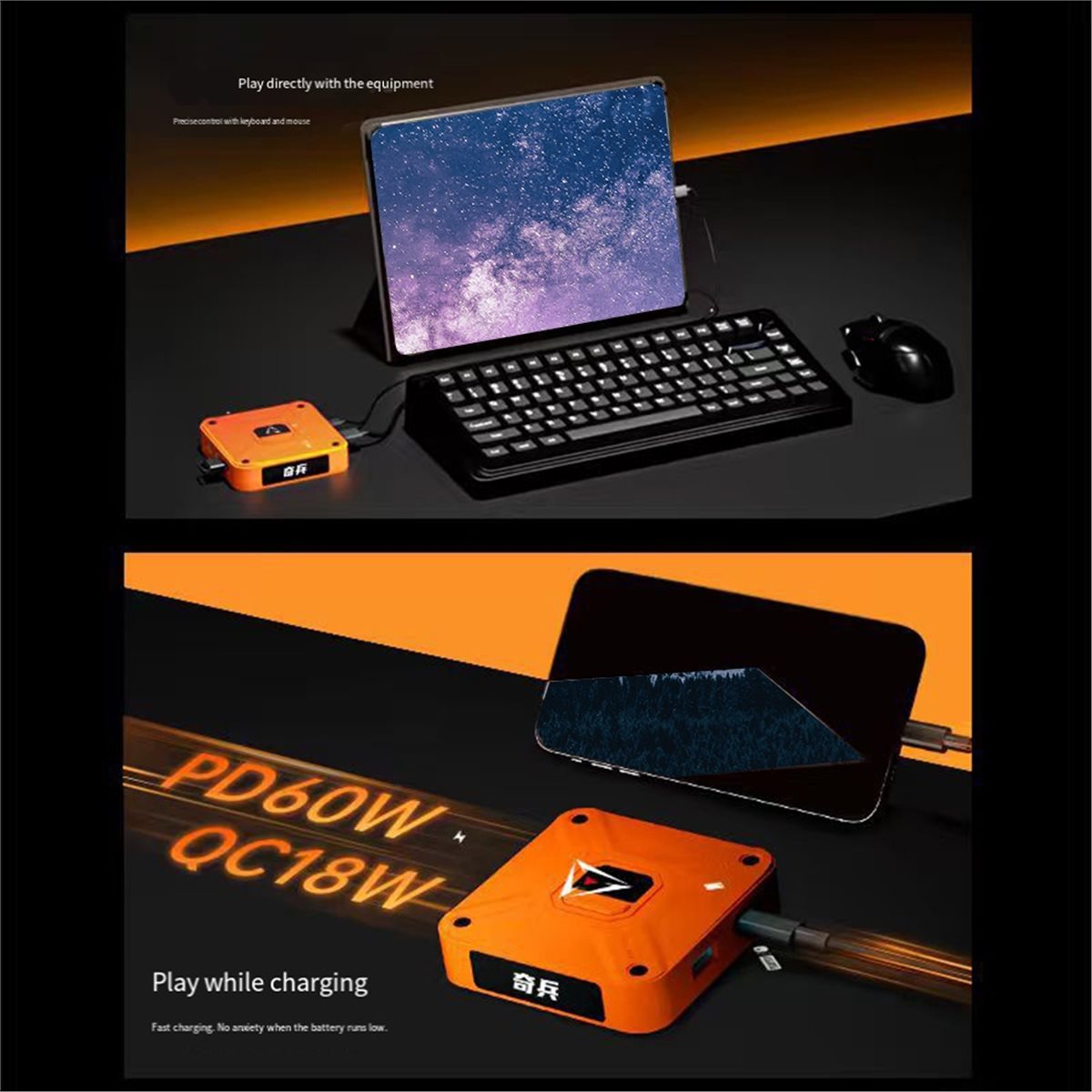 AX360M Keyboard and Mouse Adap - đánh giá và giá Gaming Keyboard Mobile