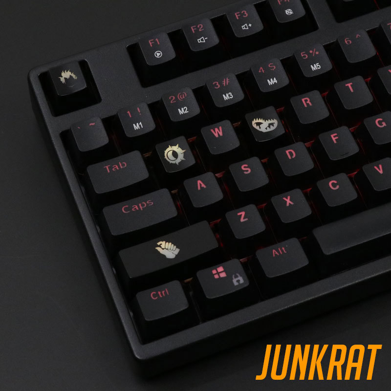 4 Cái/bộ Keysets Đèn Nền Chữ O - đánh giá và giá Keyboard Gaming Black