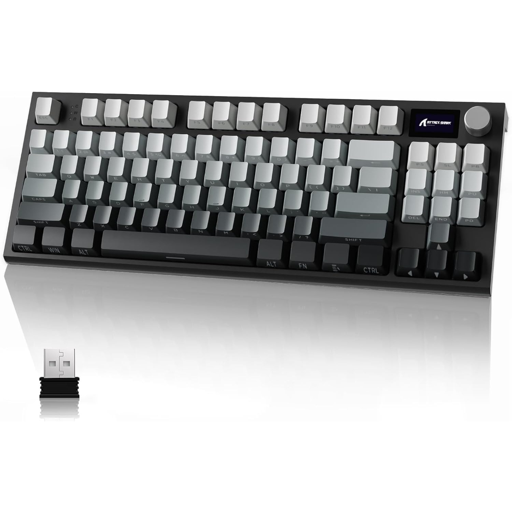 ATTACK SHARK K86 RGB 75% Wirel - đánh giá và giá Gaming Keyboard Corsair