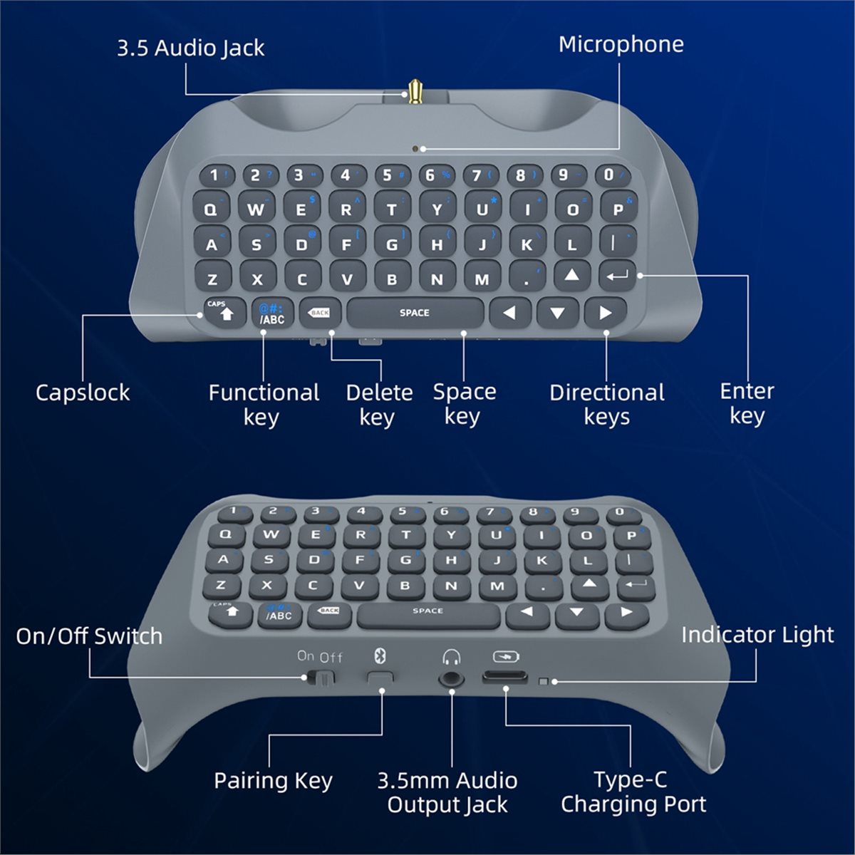 goodidea 3.5mm Gaming Wireless - đánh giá và giá Gaming Keyboard Wireless