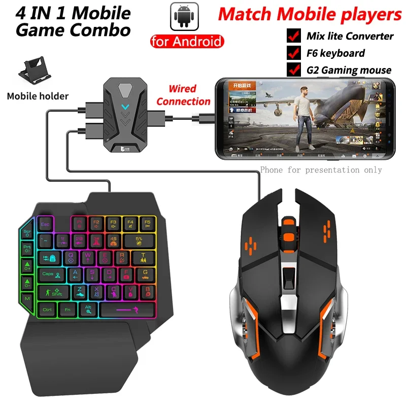 In stock Mixlite Gamepad for M - đánh giá và giá Gaming Keyboard Mobile