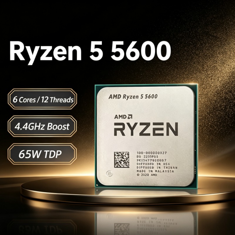 Ryzen 5 5600 Vermeer Core 6C/1 - đánh giá và giá Amd Cpu Ryzen 5