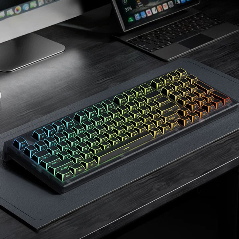 Black Shadow Fold Side Print S - đánh giá và giá Keyboard Gaming Black