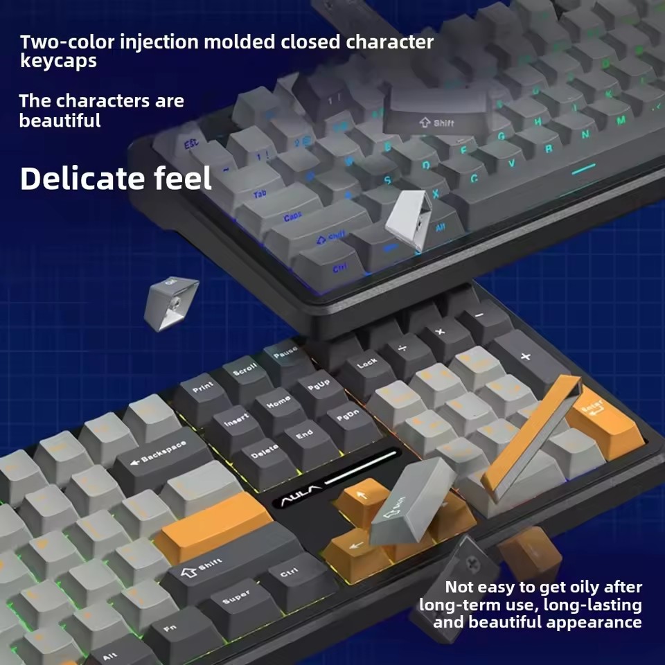 AULA F108 Pro Gaming Mechanica - đánh giá và giá Gaming Keyboard Corsair