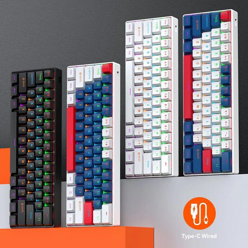 T-WOLF T60 61Key Mechanical Ga - đánh giá và giá Gaming Keyboard Not Typing