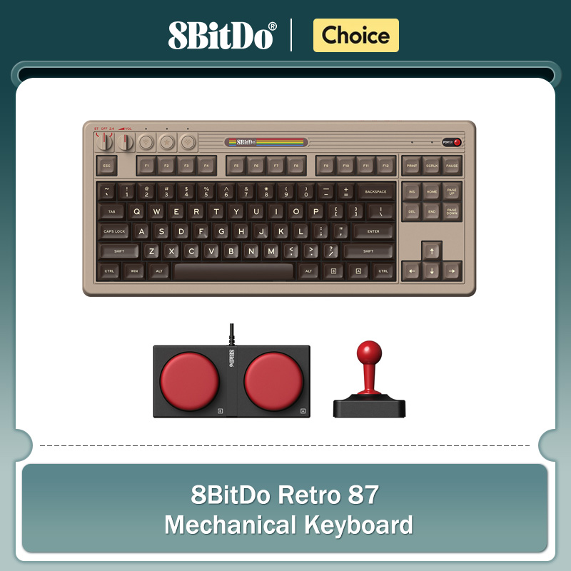 8BitDo Retro Mechanical Keyboa - đánh giá và giá Gaming Keyboard Mechanical