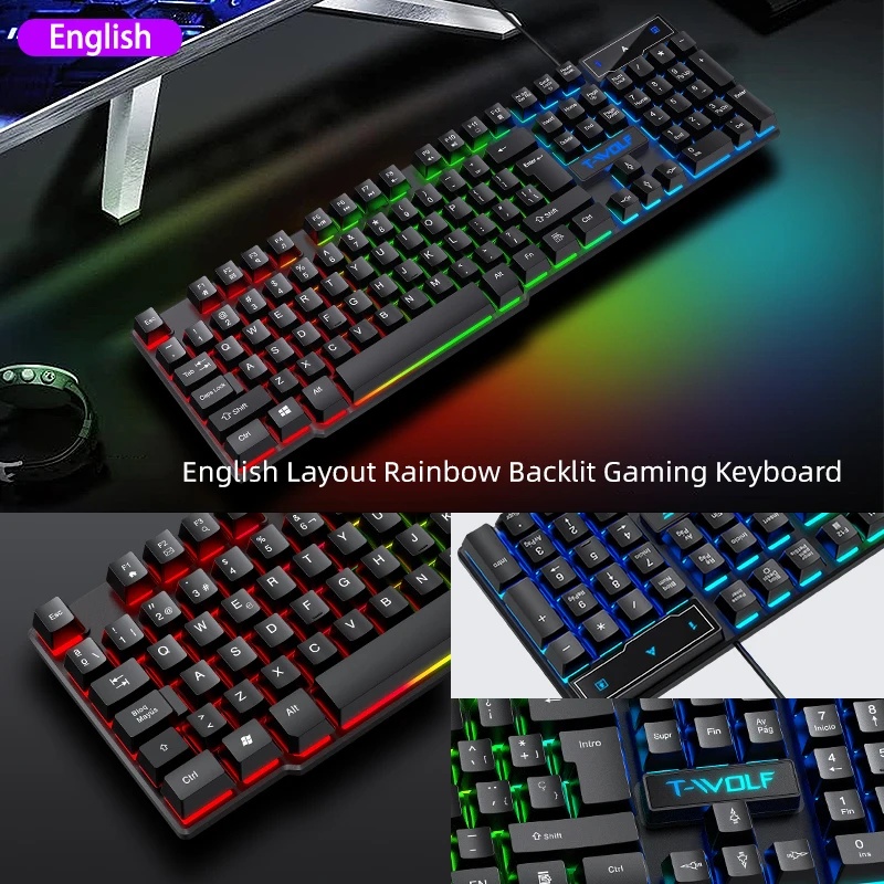 5-in-1 Set Gaming Combo Keyboa - đánh giá và giá Gaming Keyboard Mouse Combo