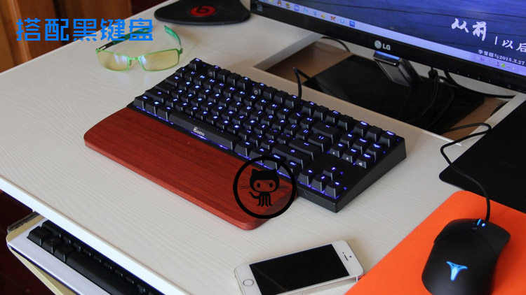 African Padauk Mechanical Keyb - đánh giá và giá Wrist Rest Wood