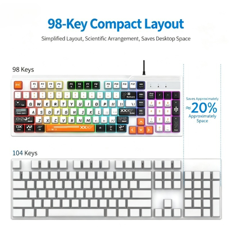 K8pro 3 In 1 Gaming Combo Wire - đánh giá và giá Gaming Keyboard Mouse Combo