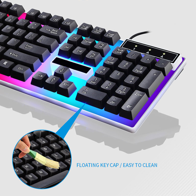 RGB Gaming Keyboard Gamer Keyb - đánh giá và giá Gaming Keyboard Mouse Combo