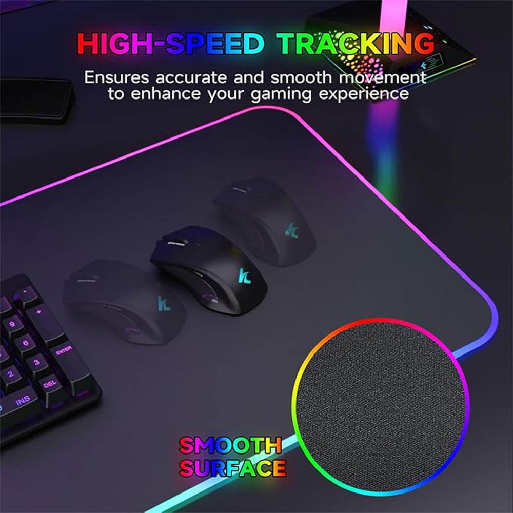RGB mouse pad with wireless ch - đánh giá và giá Gaming Keyboard And Mouse Wireless