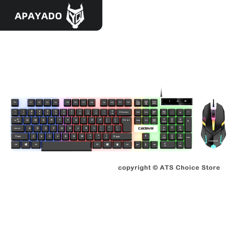 APAYADO LDK9122 Gaming Keyboar - đánh giá và giá Gaming Keyboard Mouse Combo