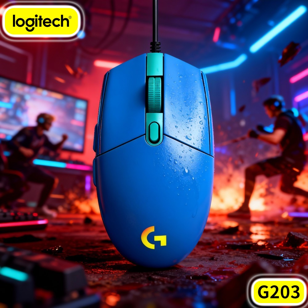 Logitech G203 Wired Gaming Mou - đánh giá và giá Logitech Mouse G203