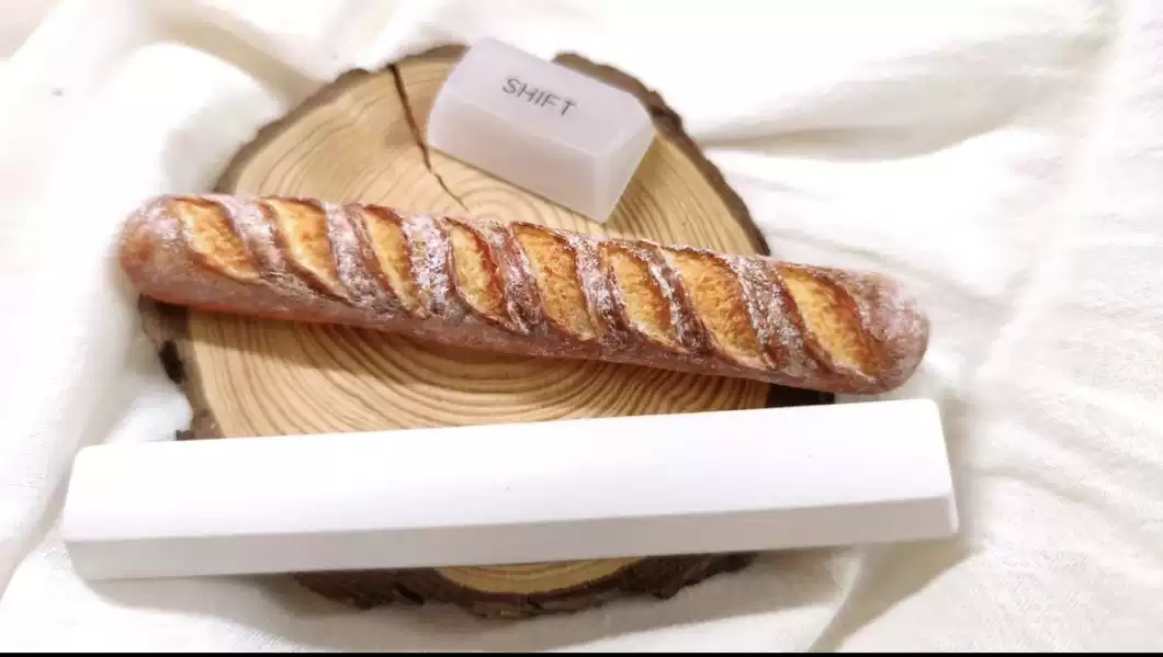 Baguette Food Artisan Spacebar - đánh giá và giá Gaming Keyboard Mechanical